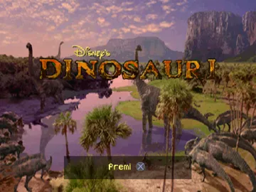 Disney Dinosauri (IT) screen shot title